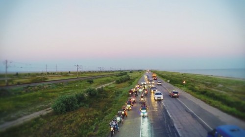 Motorcycles in the Crimea, Yevpatoria